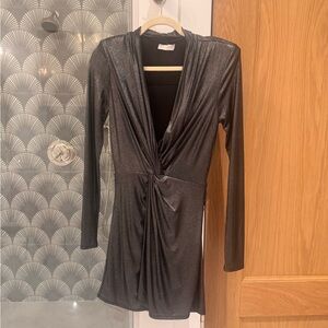 Ramy Brook Metallic Dress